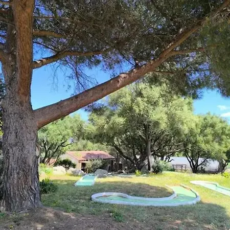 Mini Con Vista Giardino In Tranquillo Wifi Piscina Mar *